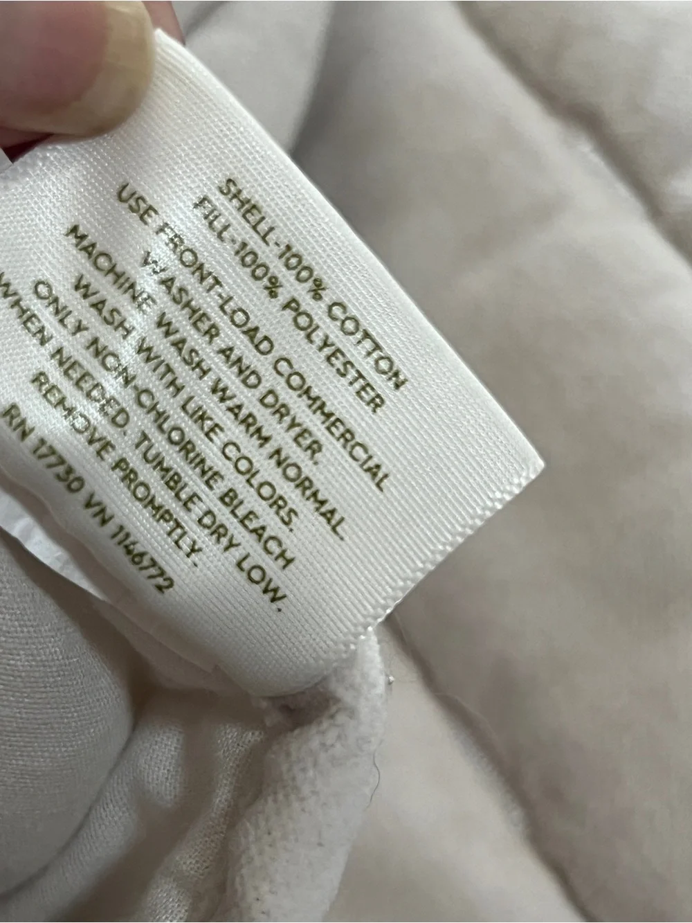 Bundle Threshold Velvet Cotton Cream Full/Queen Bedspread quilt shams standard